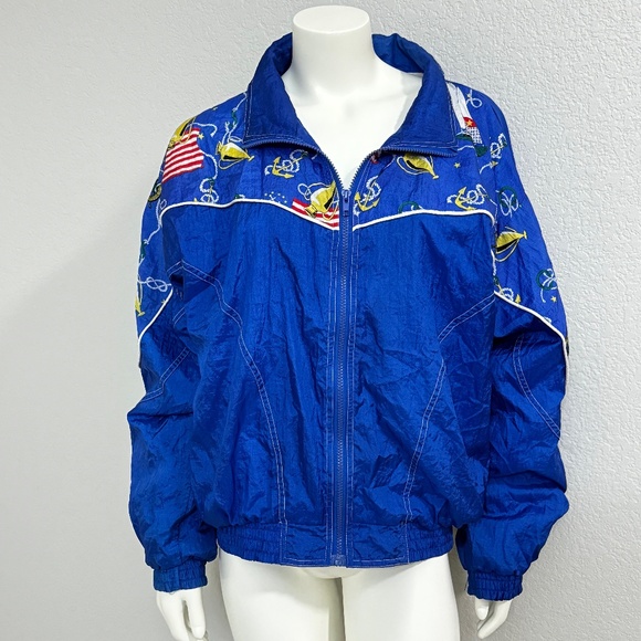Vintage Retro Wind Breaker Jacket - Picture 1 of 10